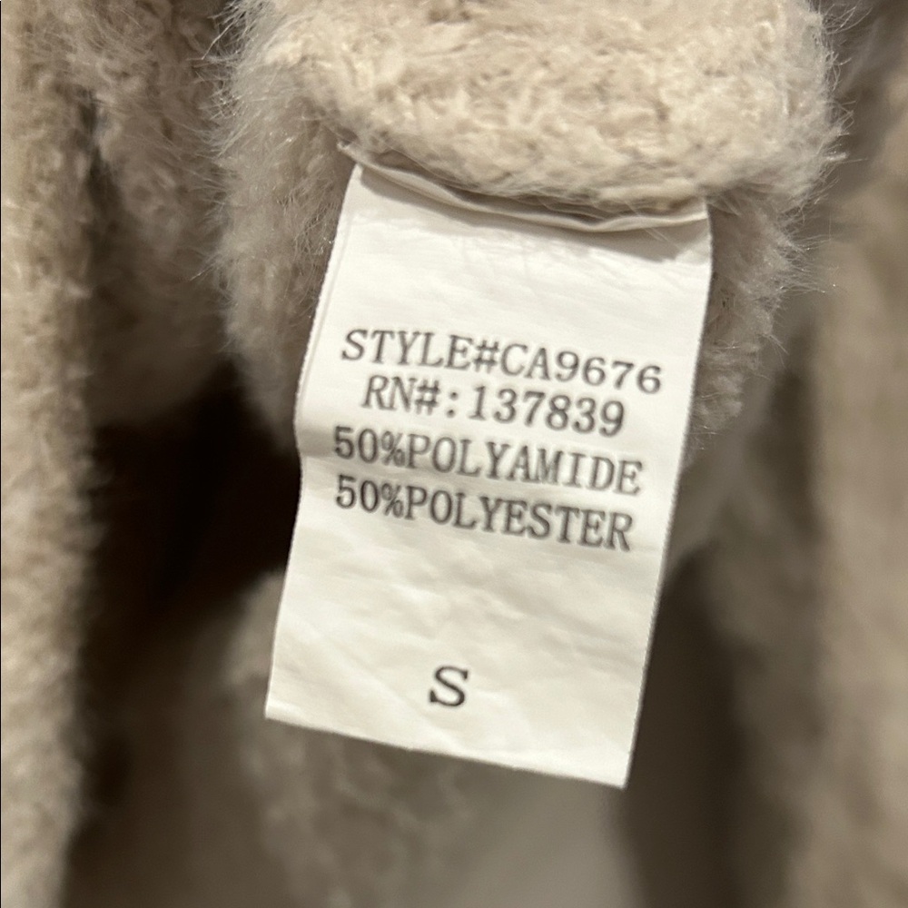 Altar'd State Soft Cream V-Neck Sweater - Picture 3 of 4